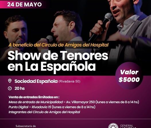 SHOW DE TENORES EN LA ESPAÑOLA