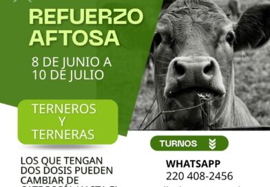 INICIO DE 2DA CAMPAÑA DE VACUNACIÓN ANTIAFTOSA – GRAL. LAS HERAS