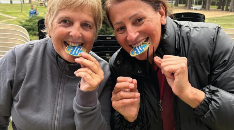 ANDREA FERRERO Y NORMA SEGOVIA ORO EN PADEL EN LAS OLIMPIADAS VIRGEN DE LUJÁN